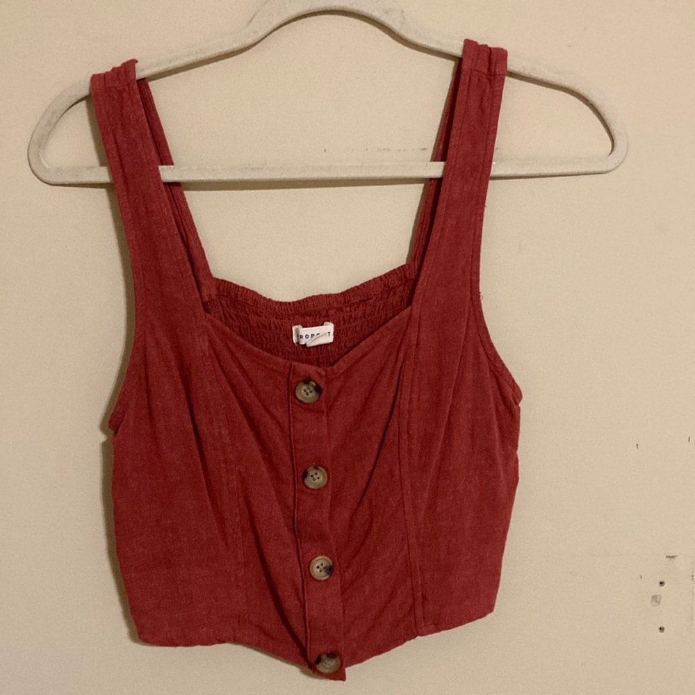 Aeropostale cropped tank size small